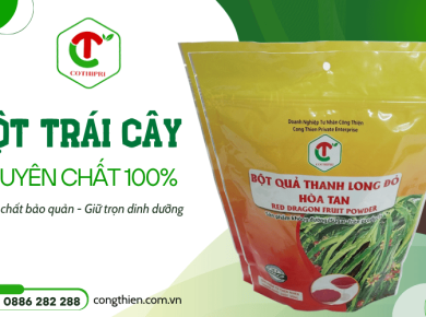 Công Thiện Phát - Thương hiệu bột trái cây tự nhiên hàng đầu Long An