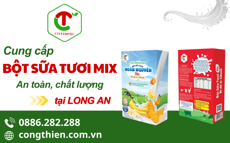 bột sữa tươi mix