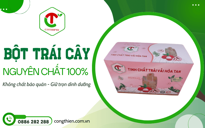 bột trái cây