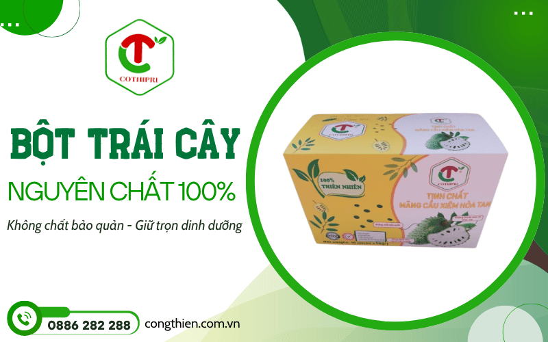 bột trái cây